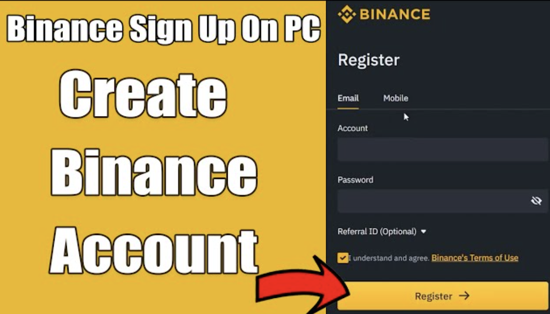 Register Binance account 40% transaction fee refund